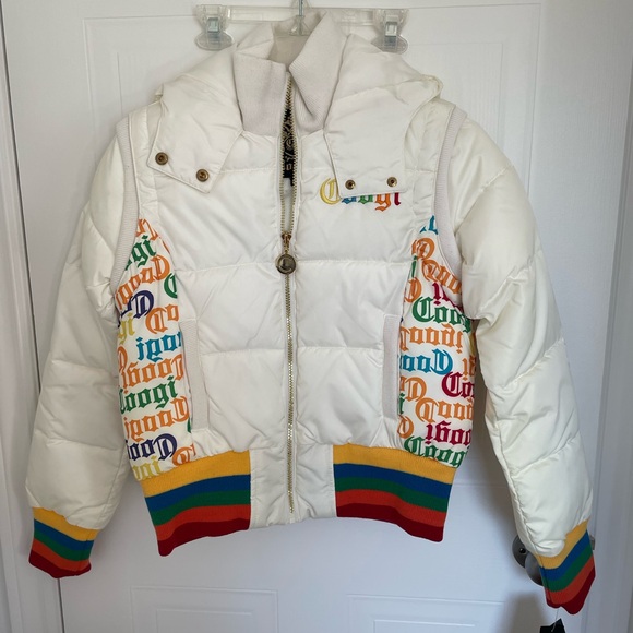 COOGI Jackets & Blazers - Vintage COOGI Australia Puffer Jacket | NWT | Rainbow Trim | Women’s M